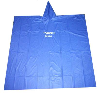 China Cheap Customized Waterproof Reusable Poncho Single Person Raincoats PVC Rain Poncho /rain Coat for sale