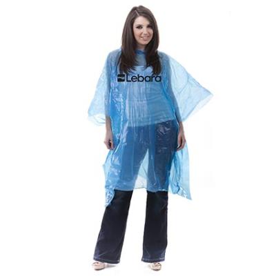 China Bachelorette Raincoats Disposable PE Rain Cape Poncho With Logo Customized for sale