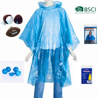 China Lowest price and can print your own logo PE raincoat with cheapest price as promotion gift/disposable raincoat/plastic raincoat for sale