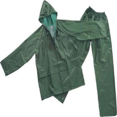 China Hot Selling PVC Rainsuit Men Plastic Rainsuit Bachelorette Raincoat for sale