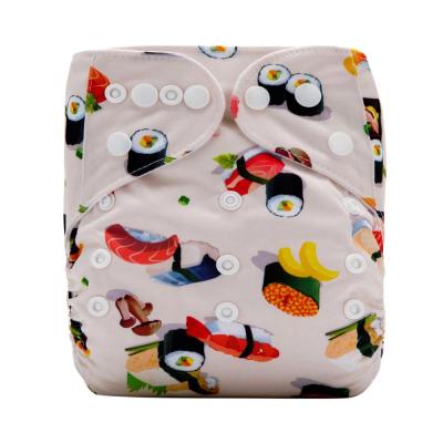 China Free Shipping Printed Ananbaby Suede Baby Wash Cloth Cheap Reusable Pocket Diaper Cloth Adjustable Diapers for sale