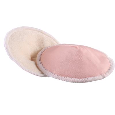 China Bamboo ABSORBENT Reusable Contoured Organic Washable Nursing Pads for sale