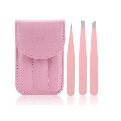 China Eyebrow Trimming Tools Stainless Steel Eyebrow Clip Tool Kit Beard Plucker Eyebrow Trimming Tweezers Plucker Tweezers for sale