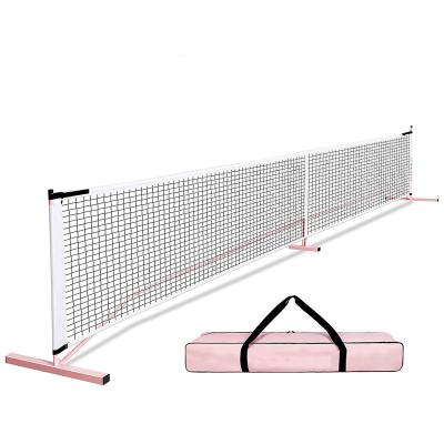 China Pickleball Training Nets Training + Tennis Net Customize Portable Indoor And Outdoor Colorful Pickleball Net Training Net Set Pickleball for sale