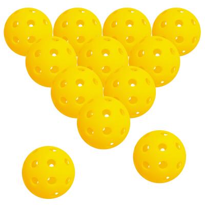 China Luxury Popular High Quality Custom PP Pickleball Balls Indoor 26 Hole USAPA Approve for sale