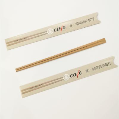 China Wholesale Disposable Bamboo Cheap Paper Twins Chopsticks Packaging Environmental Protection Can Be Degradable for sale