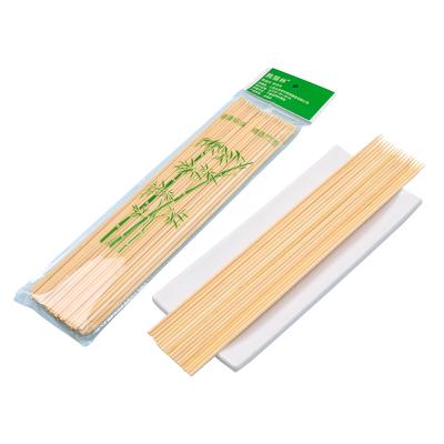 China Wholesale Disposable Natural Bamboo Skewer Easily Cleaned Disposable Bamboo Sticks for sale