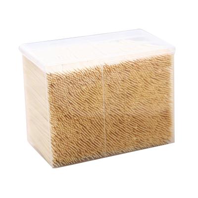 China Wooden Good Condition Bamboo Toothpicks Bulk Double Point Discount Disposable Manufacturer Direct Flavor Toothpicks for sale