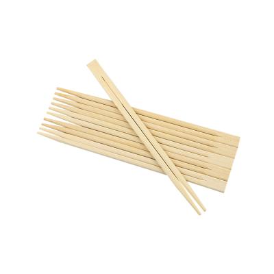 China Food Grade Disposable Logo Printed Recycled Disposable Twin Custom Bamboo Chopsticks for sale