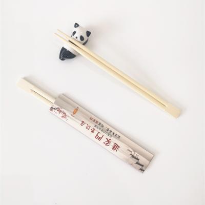 China Cheap Disposable Paper Bamboo Wrapping Chopsticks China Custom Wrapping for sale