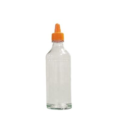 China Salad Dressing Plastic Bottle Ketchup 450ml Plastic Squeeze Flavoring Bottle for sale