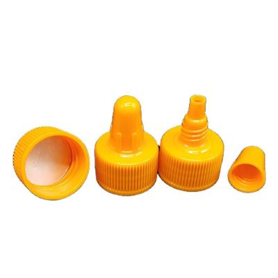 China Custom Hot Sales Food Grade Salad Dressing Bottle Lid Twist Top Cap Long Spout Squeeze Capsule for sale