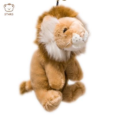 China Kids Toy Gift Plush Lion Key Chain Custom Various Design Animal Plush Key Chain for sale