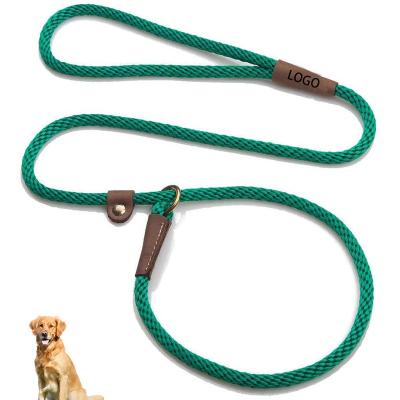 China Combo Soft Lead And Slip Detached Hot Custom Logo High Quality Pet Dog Leash Custom Amazon Dog Chain Leash Dog Collar for sale