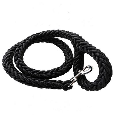 China Heavy Duty Braided DETACHED Rope Dog Leash For Medium Large Cow Dog Leash for sale