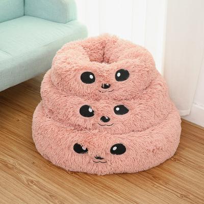 China Soft Warm Washable Eco-Friendly Sustainable Large Luxury Cat Pet Plush Dog Bed Wholesale for sale