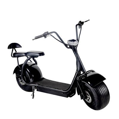 China Unisex Popular Big Wheel Styling Electric Scooter Adults Fashion Citycoco 1000w 60v 12ah 20ah Electric Motorcycles for sale