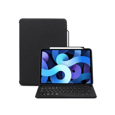 China High Precision Quality Wireless PU Leather BT Wireless Keyboard Case For iPad Air 4th Gen for sale