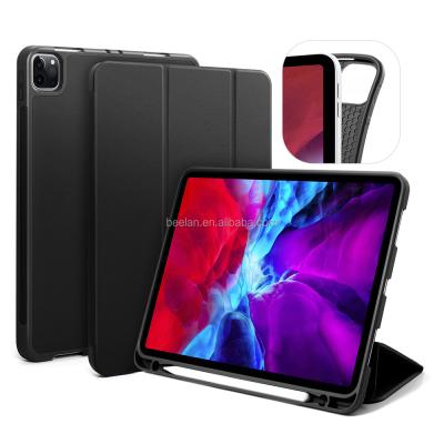 China Eco-friendly Shockproof Smart Wake Wake TPU Leather Tablet PU Leather Tablet Cover For iPad Pro 11 Case for sale