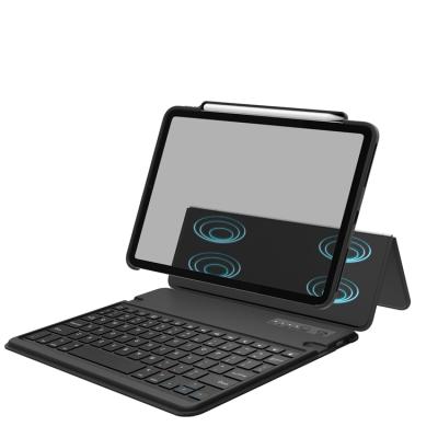 China Wholesale 2021 Light Weight PU BT Wireless Keyboard Detachable Leather Tablet Case Holder Pencil Cover for iPad 11 4 10.9 /iPad pro air 12.9 for sale