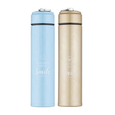 China Viable Promotional Cheap Price 380ml Stainless Steel Vacuum Insulated Flask Sports Shaker Running Water Bottle for sale