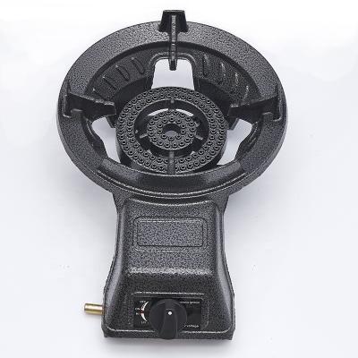 China Hotel Cast Iron Heavy Duty Outdoor Portable Camping Mini Burner High Pressure Gas Stove for sale