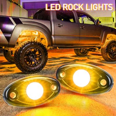 China Offroad Boat Truck Car Utv ATV Other 4x4 OVOVS Car Lighting Accessories Wholesale 2 Inch 9w Rock White Led Lights For ATV/UTV 4x4 Truck for sale