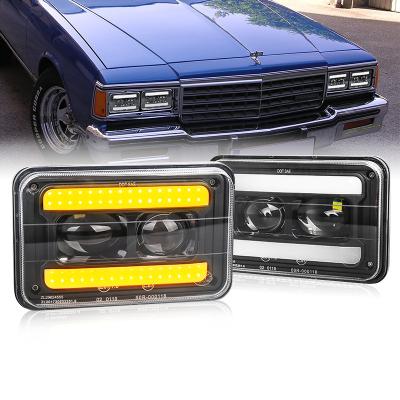 China Hi Low Beam And DRL OVOVS Unique Design 4x6 Headlight 30w 30w Sets 