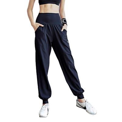 China Excellent Quality Solid Color QUICK DRY Comfortable Women's Casual Sports Running Fitness Pants for sale