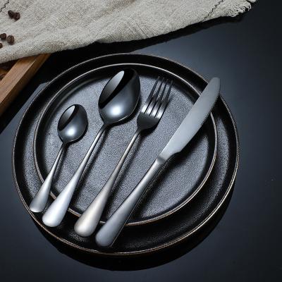 China CLASSIC 20 Years Factory Style Nordic Stainless Steel Mirror Polish Restaurant Gift Cutlery Set With Box for sale