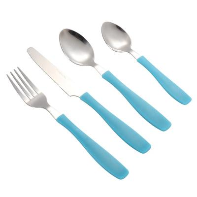 China Viable Cutlery Set With Box Hand Polish Stainless Steel Cheap Custom Color Logo Luxury Hotel Wedding Hot Sell Low MOQ for sale