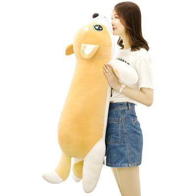 China Promotion realistic shiba inu plush toys gifts or pillow toys big eye style home decoration gifts plush toy for sale