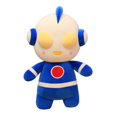 China Wholesale Gifts Baby Or New Promotion Big Soft Plush Eyes Superman Toys - Doll Play Plush Toy For Children for sale