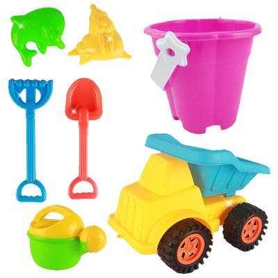 China Awesome PP Fun Kids Sand Bucket Truck Car Games Beach Toy for sale