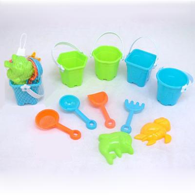 China PP Awesome Fun Cheap Sand Bucket And Shovel Set Games Kids Beach Toy for sale