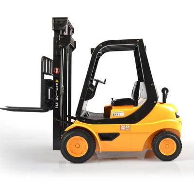 China Programming & demonstration; Lights Children Simulated RC Toys Electric Cool Engineer Models Plastic Forklift Remote Control Truck For Gift for sale