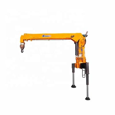 China Mini Manipulator Truck Mounted Crane Hydraulic Straight Arm 4 Ton Lifting Capacity for sale