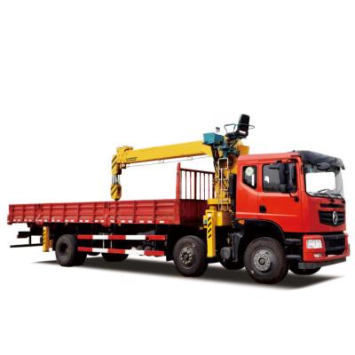 China 7 - 20 Ton Telescopic Boom Truck Mounted Lorry Crane Max. Lifting Height Of 20.7m for sale