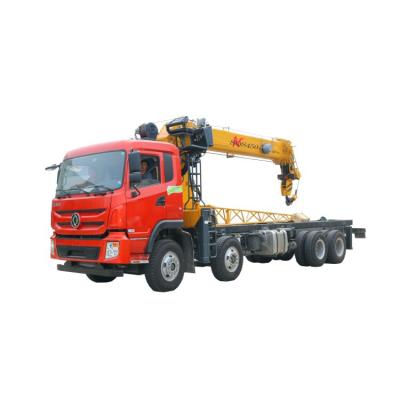 China Kawasaki Hydraulic Pump Truck Mounted Crane With 20 Ton Capacity And Electric Hoist for sale