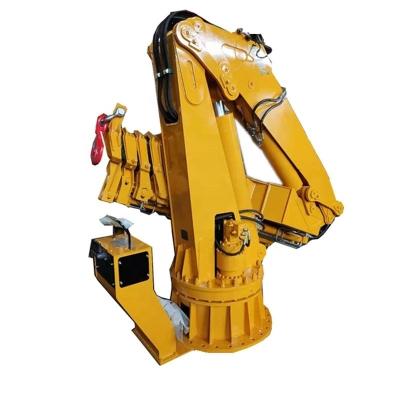 China 2 - 25 Tons Hydraulic Marine Ship Provision Crane With Max. Lifting Height Of 5 - 30m for sale