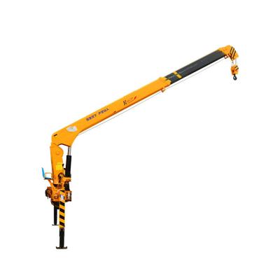 China SQ 9m Telescopic Arm Truck Mounted Crane 3.2 Ton Hydraulic Valve for sale