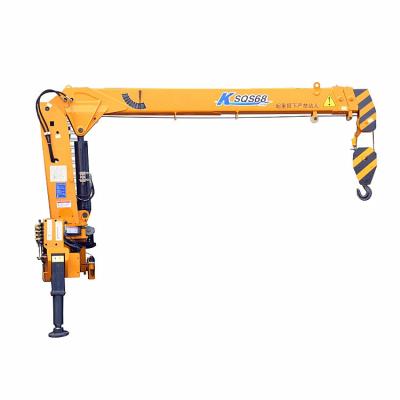 China Small Hydraulic 3 Ton Truck Mounted Crane For Construction Lifting for sale