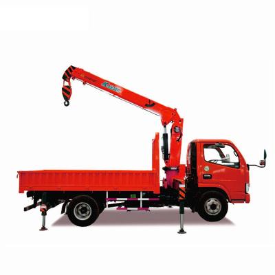 China Folding Telescopic Boom 5 Ton Truck Mounted Crane Mini Sq5zk3q for sale