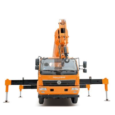 China Construction Hydraulic 6.3 T Truck Crane With 3 Sections Boom Lifting for sale