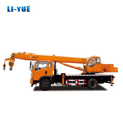 China Hydraulic Straight Arm 12t Crane Truck High Load Moment For Construction for sale