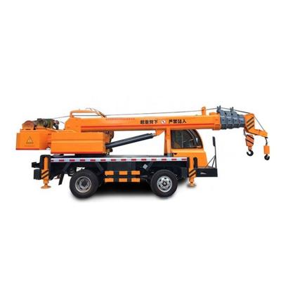 China Custom Hydraulic Mobile Telescopic Homemade Chassis Truck Crane 6 Ton 8 Ton 10 Ton for sale