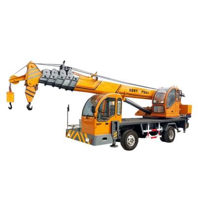 China Homemade Chassis Hydraulic Telescopic Boom Mobile Crane 12 Ton Truck Mounted Crane for sale