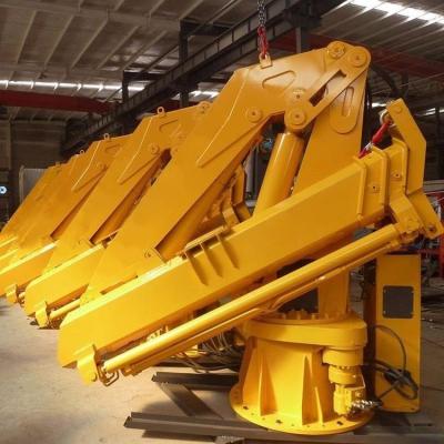 China 2 / 3 / 5 / 10 Ton Offshore Telescopic Ship Marine Deck Crane With Customer Requirements for sale