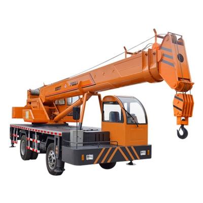 China Max. Alturas de elevación 25-33m 12 toneladas Telescopic Boom grúa de camión casera para el momento de alta carga en venta