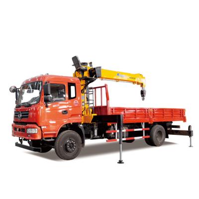 China 8 Ton Hydraulic Truck Mounted Crane Remote Control For Construction for sale